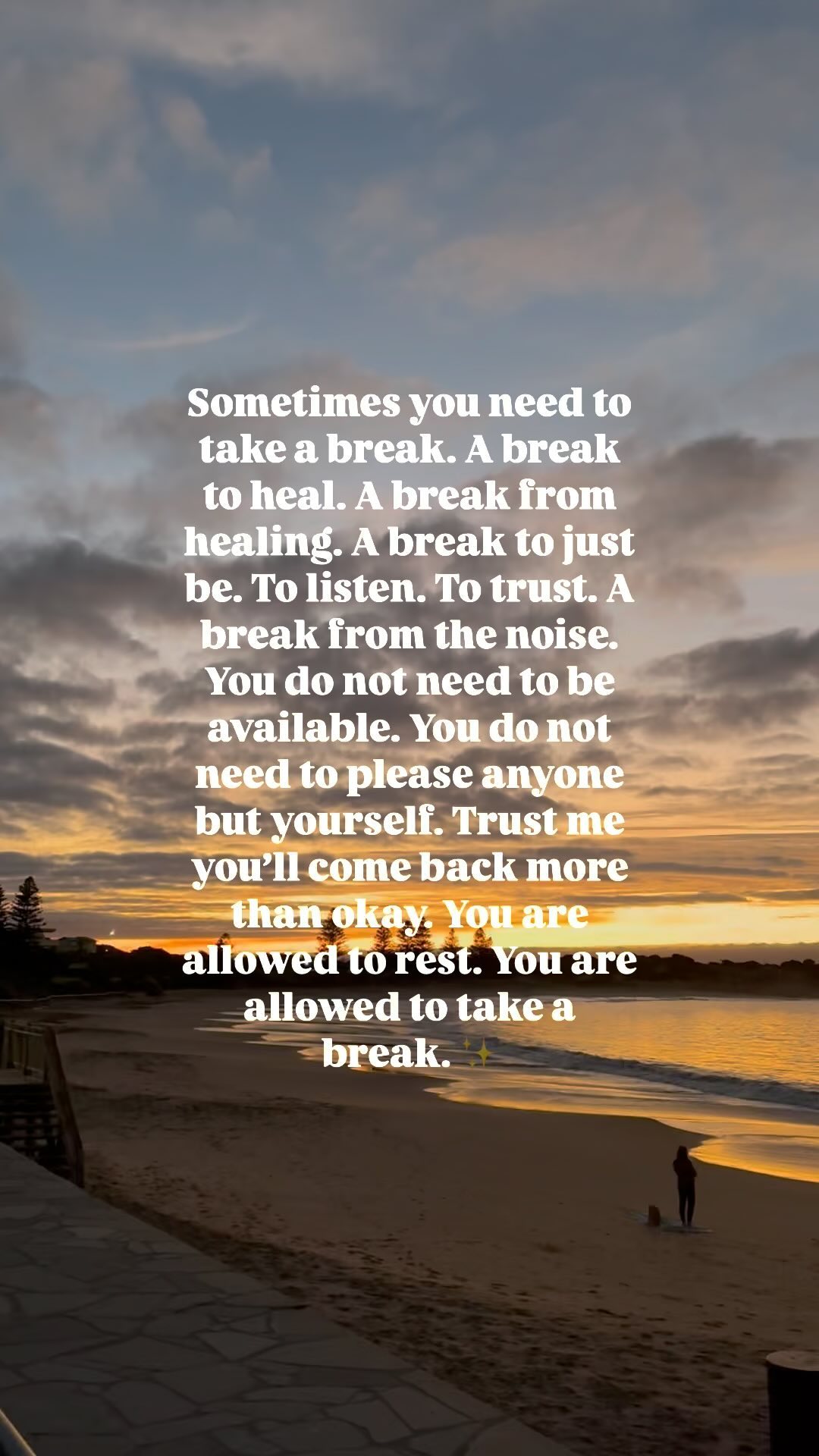 Send to a friend that needs to hear this.
Rest is medicine.
Rest is healing.
Rest is productive.
#rest