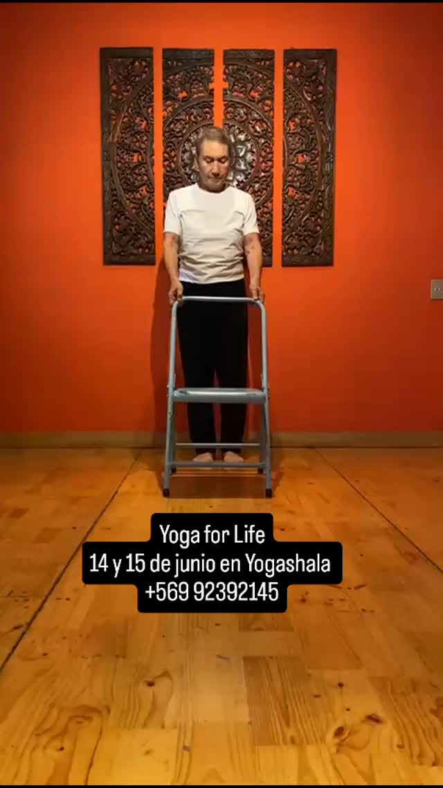 Ven a mi ultimo taller de Yoga for Life!