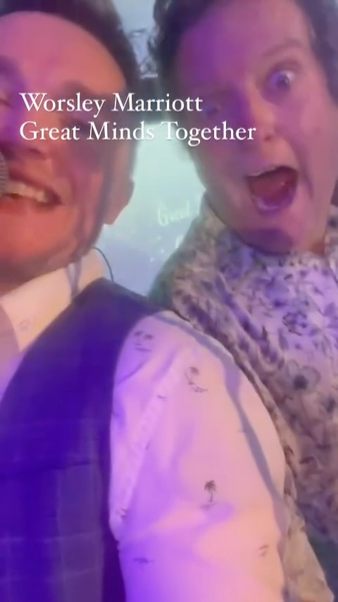 Brilliant fun last night at @worsleypark for @greatmindstogether ❤️ thank you for having us 🙏🏻
#worsleypark #worsleyparkwedding #worsleyparkmarriotthotel #manchester #deltaworsleypark