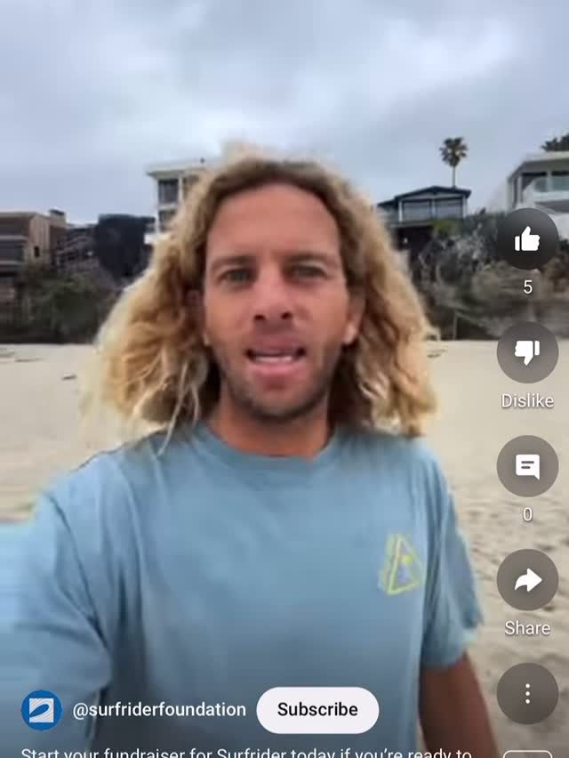 Blair Conklin, professional skimboarder and a Surfrider member, is signed up to volunteer for beach clean up on July 5, 2025. His local beach is Aliso Creek, and he is fundraising for the Surfrider Foundation this summer. Join him to help clean up the beach (link also in profile).
https://tinyurl.com/4pujkxnf