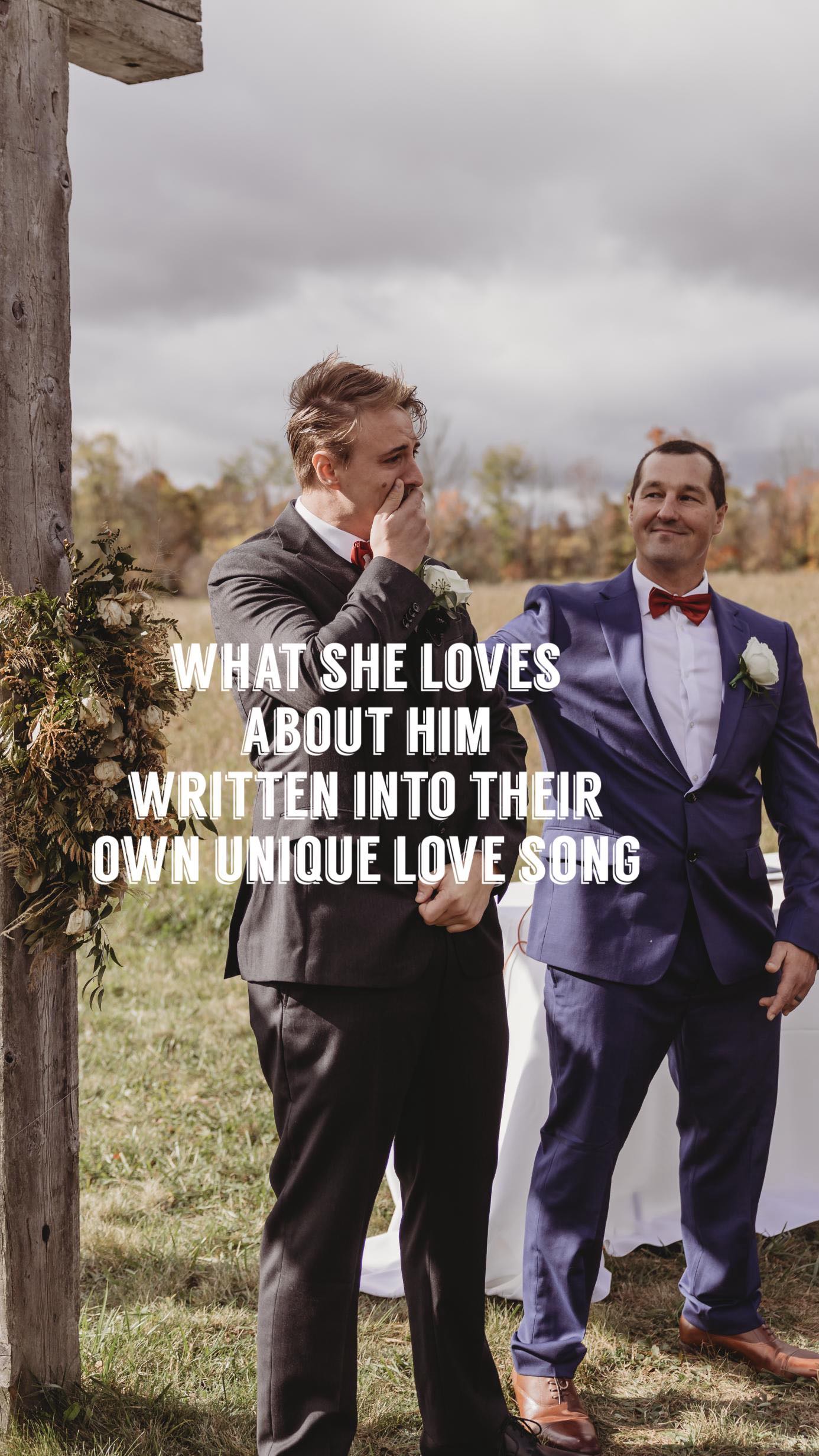๐๐๐ ๐ฉ๐๐๐ฃ๐๐จ ๐จ๐๐ ๐ฐ๐ป ๐ก๐ค๐ซ๐๐จ ๐๐๐ค๐ช๐ฉ ๐๐๐ข ๐คต๐ป, ๐ฌ๐ค๐ซ๐๐ฃ ๐๐ฃ๐ฉ๐ค ๐ฉ๐๐๐๐ง ๐ค๐ฌ๐ฃ ๐๐ค๐ง๐๐๐ค๐ช๐จ, ๐ช๐ฃ๐๐ฆ๐ช๐ ๐ก๐ค๐ซ๐ ๐จ๐ค๐ฃ๐, ๐ฉ๐๐ฉ๐ก๐๐ ๐ฌ๐๐ฉ๐ ๐ฉ๐๐๐๐ง ๐๐๐ง๐จ๐ฉ ๐ฃ๐๐ข๐๐จ. โฃ
โฃ
She filled out a questionnaire, telling me things about him that she truly loved. I wrote them into a verse all about it. This song is exclusively theirs, with words of love and affection woven into a melody that will last forever. โฃ
โฃ
Visit www.andreagal.com for more details (website link in bio), or DM me here to connect. โฃ
โฃ
โโโโโโโโโโโโโโโโโโโโโ-โฃ
โฃ
#luxuryweddings #weddings #weddingsong #ceremonysongs #firstdancesong #firstdancesongs #firstdancegoals #luxurywedding #luxuryweddingitaly #luxuryweddingplanning #luxuryweddinginspiration #weddingideas #weddinginspiration #weddinginspo #songwriter #weddingsongwriter #andreagal #andreagalmusic