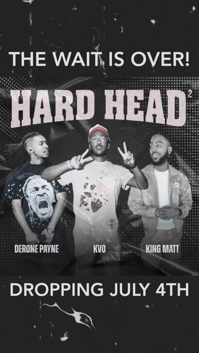 Y’all never thought you’d see this…
@imdjkvo @kingmatt.901 & @deronepayne on the same track? You were right… until now!
Hard Head 2 drops July 4th — the past is the past, but the pressure is NOW. 💥
History made ✅
#HardHead2 #Memphis #HardHeadChallenge #HardHead #MemphisDance