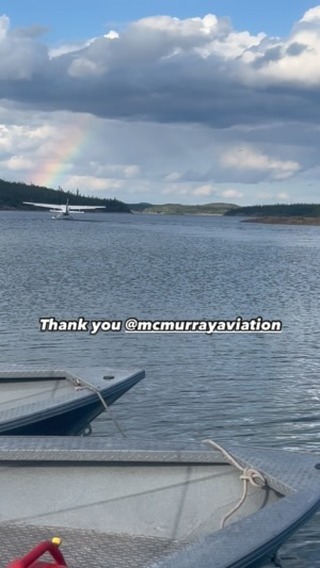 Big thanks to @mcmurrayaviation for the safe transportation of all our fishermen! If it weren’t for you, we wouldn’t be able to catch the fish we do!