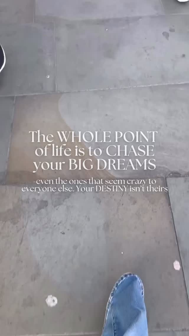 You don’t need everyone to get it.
You don’t need permission.
You just need the courage to move toward the thing that keeps tugging at your heart.
Your dream?
It’s yours for a reason.
Send this to a friend who needs a reminder that their dream still matters—especially if it scares them a little.
#entrepreneurs #smallbusinessowner #businessowner