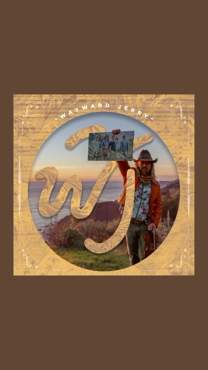 Join us at the Center Street Harvest Hoedown for an afternoon of tunes from , a bluegrass-and-country band hailing from Big Sur that excites audiences with country dance music and timeless fiddle tunes!
Fresh from a debut recording (’Country Cooking’ now streaming online), their soaring Americana melodies & toe-tapping dance-beat are a proven recipe now in Californian bluegrass sound.
Come see what these cats are cooking up, showcasing Tracy Cheseborough on cello, Nicholas Leahy on mandolin and banjo, & Jerry Moxley on old-time country fiddle. With music streamable online, you can find out more on their Instagram, @waywardjerry.