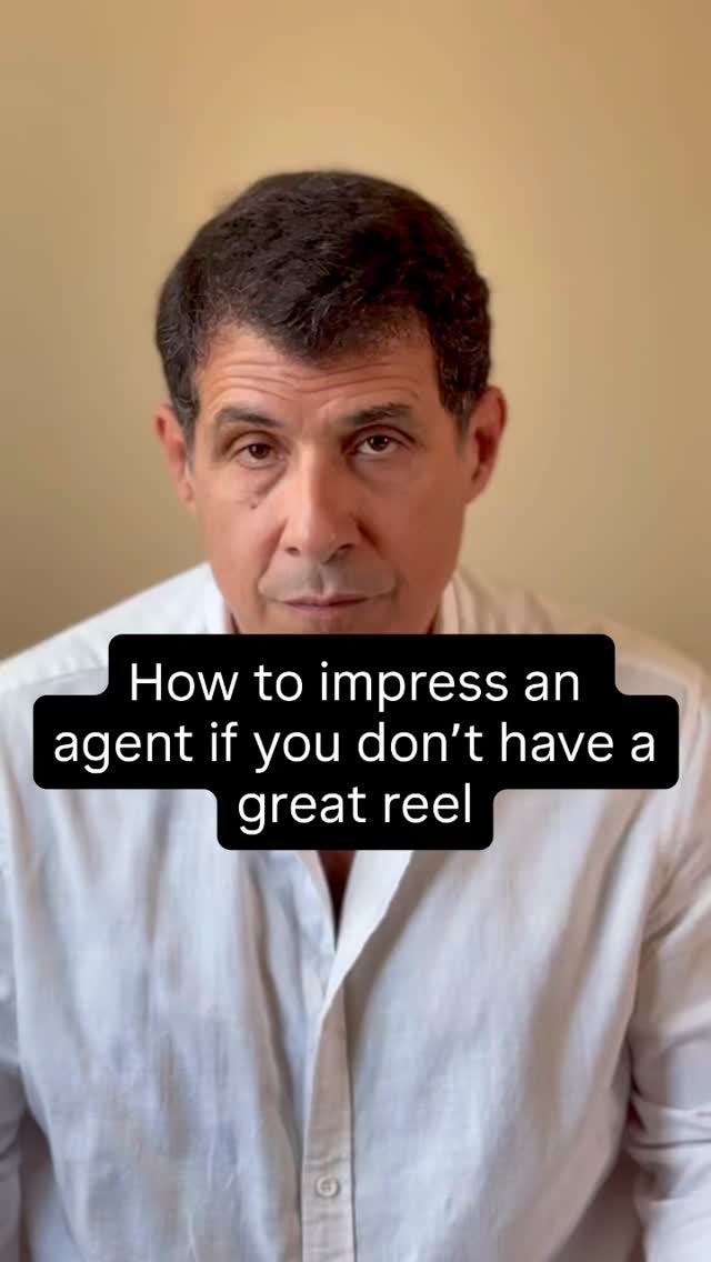 Here’s what you do when you feel your reel doesn’t represent your true abilities. #reallifeactor #jeffseymour #actingcoach