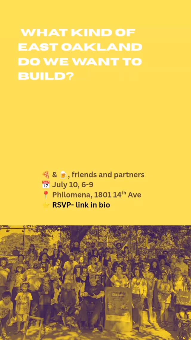 RSVP - link in bio
@rowena.brownoakland @san.antonio.neighbors.alliance @philomenaoakland
#transitoakland #connectoakland