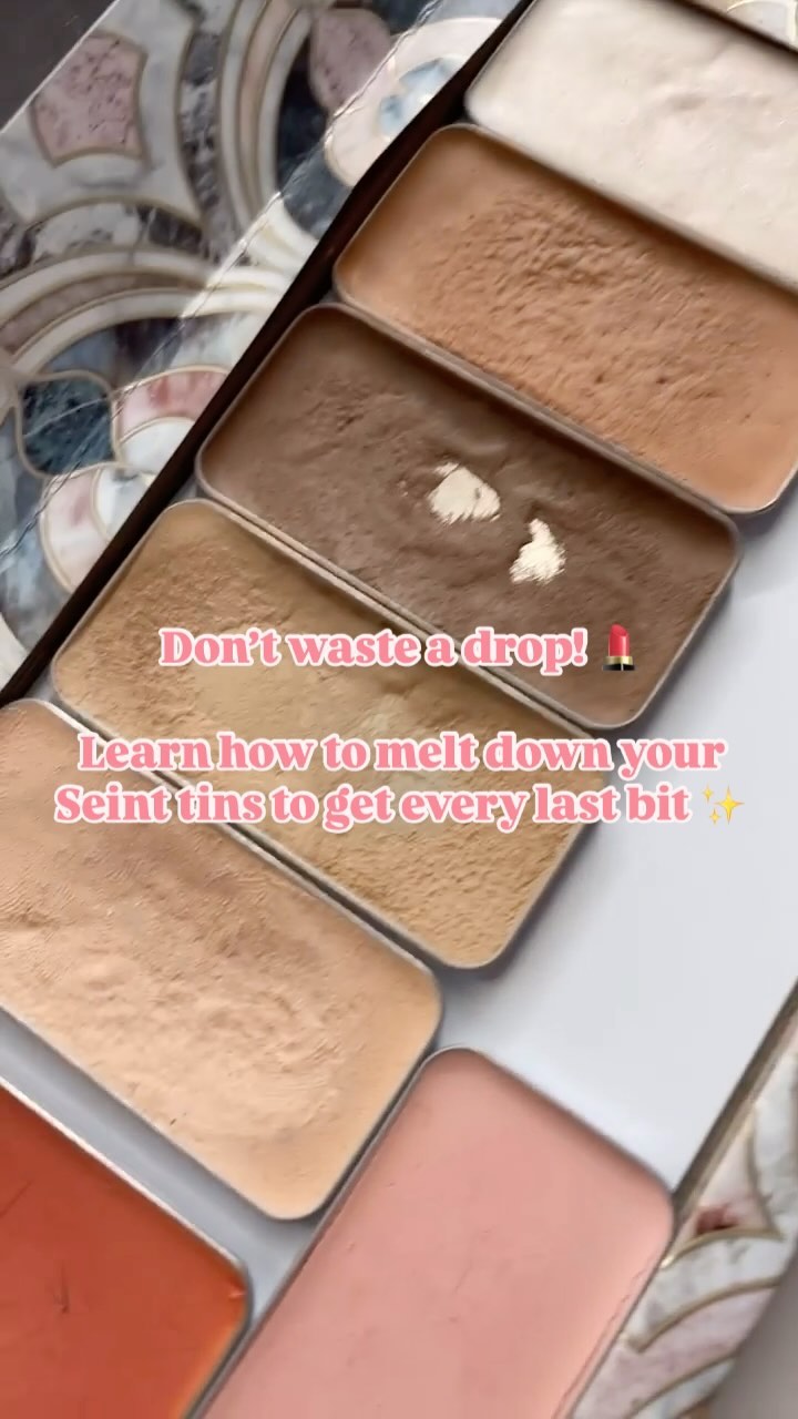 Did you know you can melt down your Seint makeup tins to use every last drop? 💄
This quick and easy hack not only saves you money, but also ensures you get the most out of your creamy foundation, contour, and blush! Simply heat the tins gently, smooth them out, and watch your makeup look brand new again. ✨
Ready to try it? Say goodbye to wasted product and hello to maximizing your makeup!
💬 Drop a 💖 in the comments if you’re ready to melt down and glow up! Follow me for more Seint makeup tips and tricks!
.
.
.
.
.
#seintmakeup #beautyhack #maximizeyourmakeup #creammakeup #makeuptips #beautydiy #makeuphacks #cleanbeauty