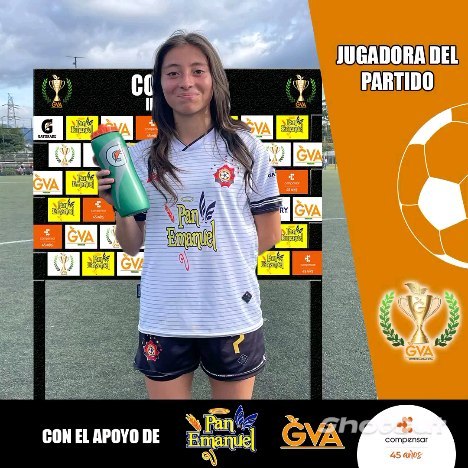 Jugadora del primer partido 🔥
@panemanuelbogota @deportescompensar @balonesgolary @vivetvcolombia @gatoradecolombia
#juntoshacemosunmundomejor #futbolfemenino #futbol #femenino