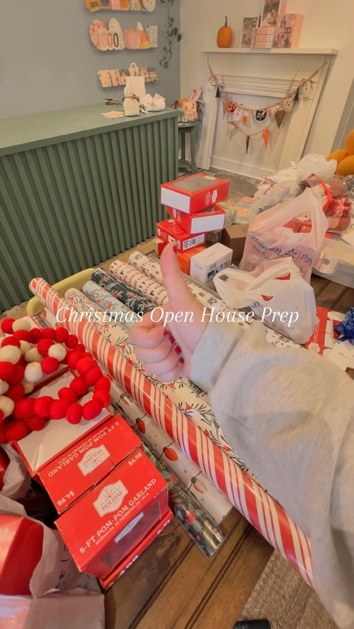 Shop the square this weekend on Saturday and Sunday for a Christmas open house weekend! Kick off the holidays with us the best way…with sweet treats! Stay tuned for a sneak peek at the festive house!