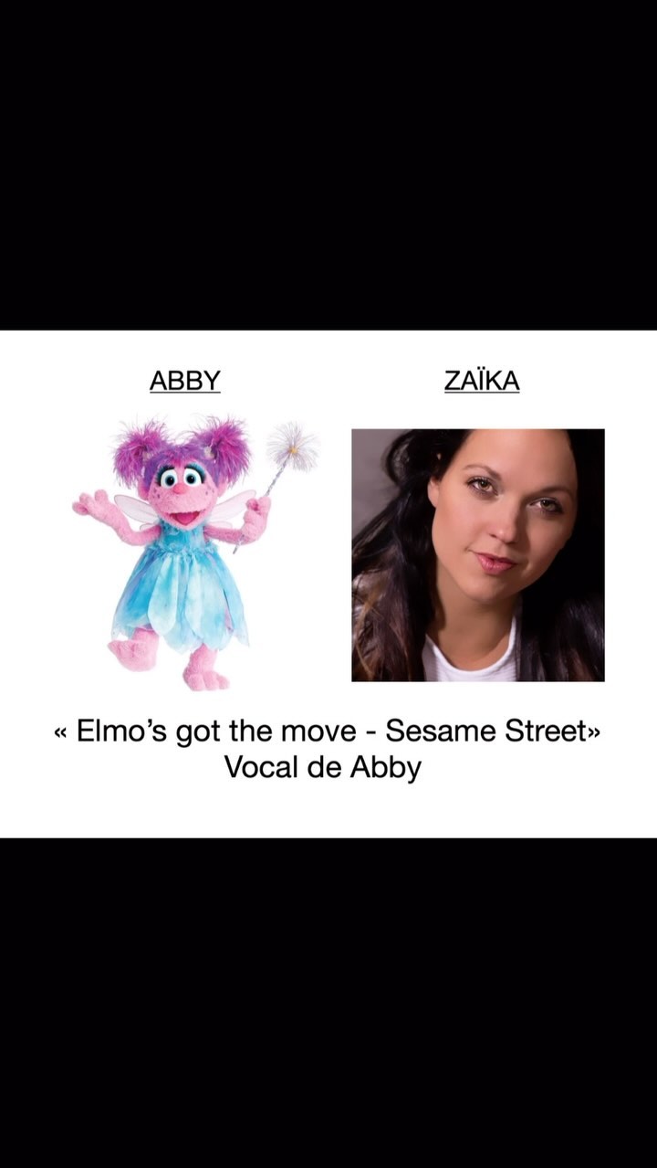 Studio Capsule #3 : Vocal de Abby (Elmo’s got the moves) #Abby #sesamestreet #elmo #zaika