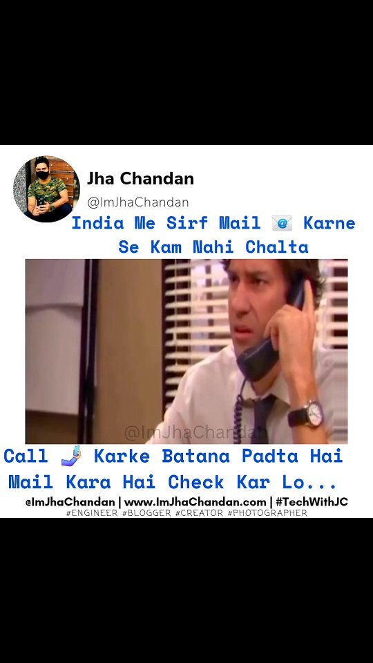 📧😢🤳🏻
Follow @techwithjc #TechWithJC for more.
…
#meme #memes #funny #programming #programmingmeme #programmingmemes #CodeMeme #Code #CodeMemes #DailyMeme #memesdaily