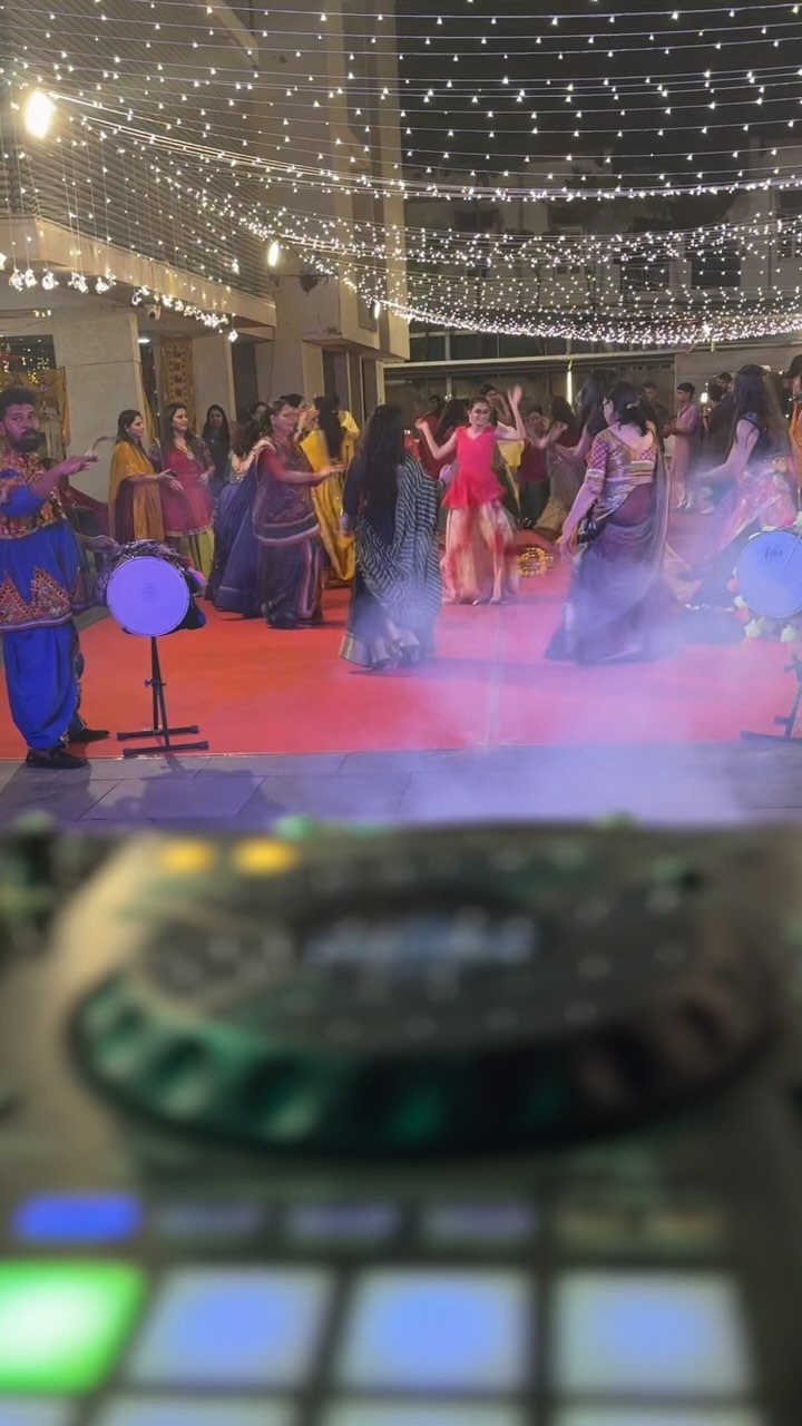 Celebrating Navratri at Green Blossom Apartments! 🌼💃 An unforgettable night filled with joy, dance, and community spirit. Great music by @djrajan.india #garbanight #gujjutomorrowland #gujratimusic #navratri2024 #dance