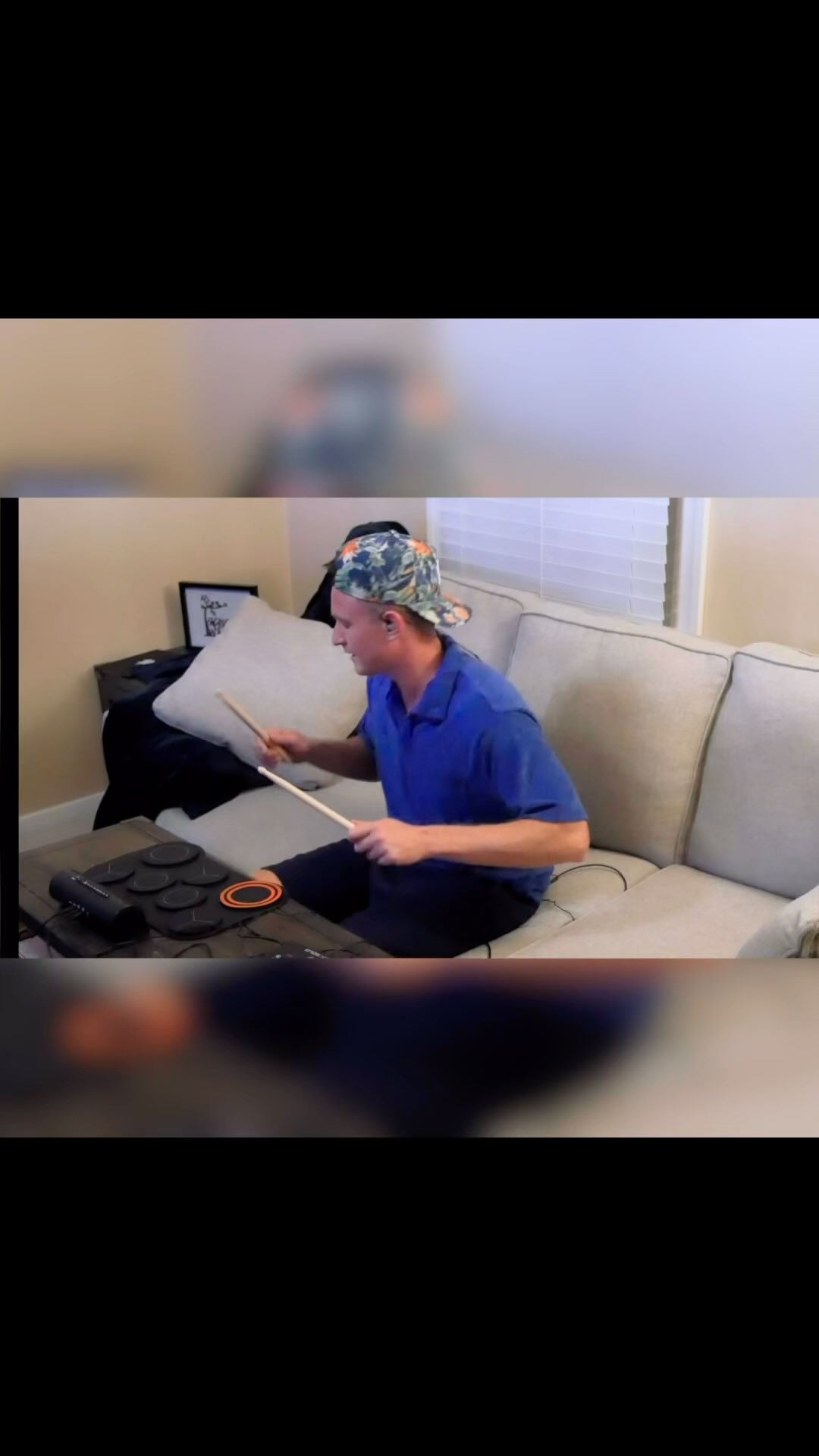 Haha wouldn’t recommend recording serious things with this … but still very fun ! Recorded on donner Ded-20 ! See full video- YouTube : drums 4LYFE