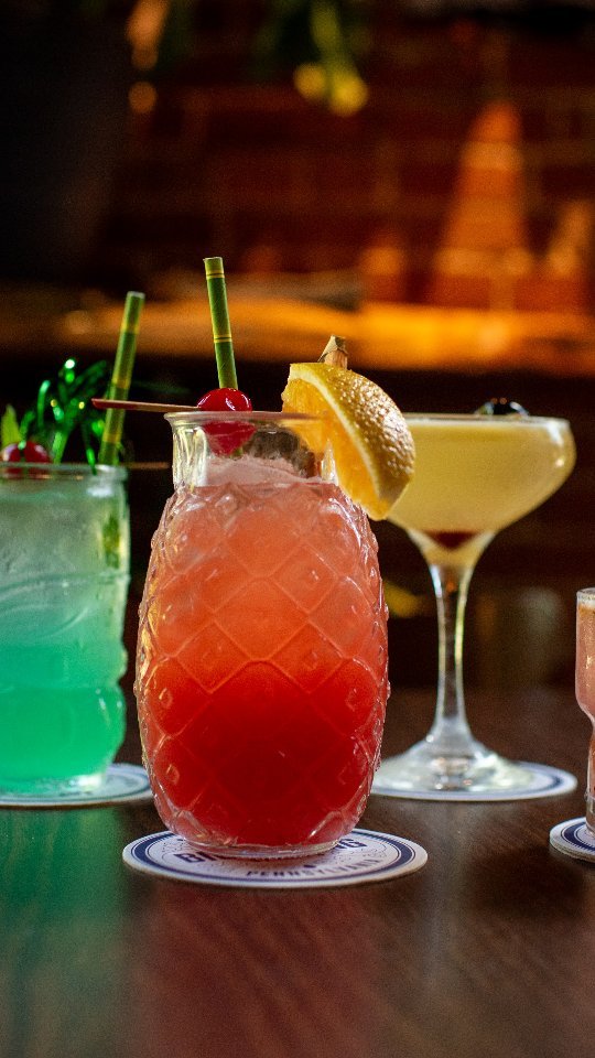 ๐๏ธ Tiki Week features are available now! ๐ฆ
Stop by this weekend to try six tropical cocktails #madewithbigspring ๐น