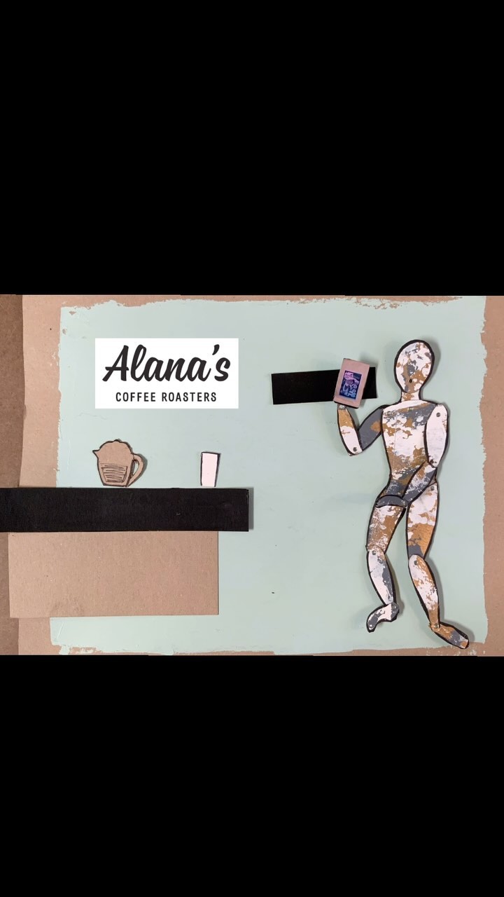 Check out my new short animation about “Morning Portal” the new coffee roast at @alanascoffee . will definitely get your creative side going! #alanascoffee #artists #coffee #creativeside #chalavie #marvistartcollective #marvista #myfavoritecoffeeshop #moviecollage #animation