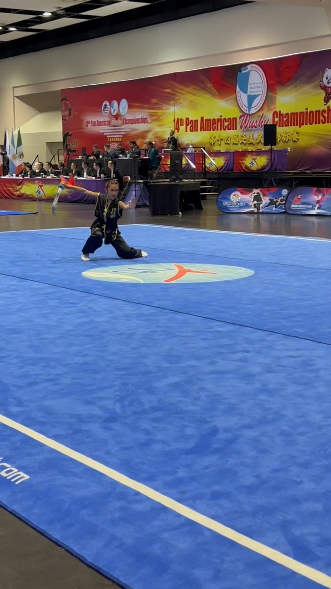 Sijeh Euan with the GOLD MEDAL 🥇 sword performance! Pan American Open Wushu CHAMP!
.
.
.
#onetribema #concordca #kungfu #onetribemartialartsacademy #tatwong #tatwongkungfuacademy #choylayfut