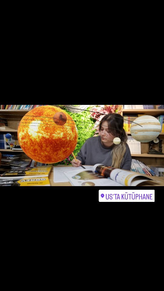 Bütün gezegenler de US'TA KUTUPHANE'de :)
#işbirliği
Armada Yayınlarının Artırılmış gerçeklik ve daha pek çok yeni nesil teknolojinin kullanıldığı Gorev Serisi konu kitaplarına kütüphanemizden ulaşabilirsiniz... Siz öğrenmeyi keyifli kılan bu kitaplarla daha önce karşılaşmış mıydınız?