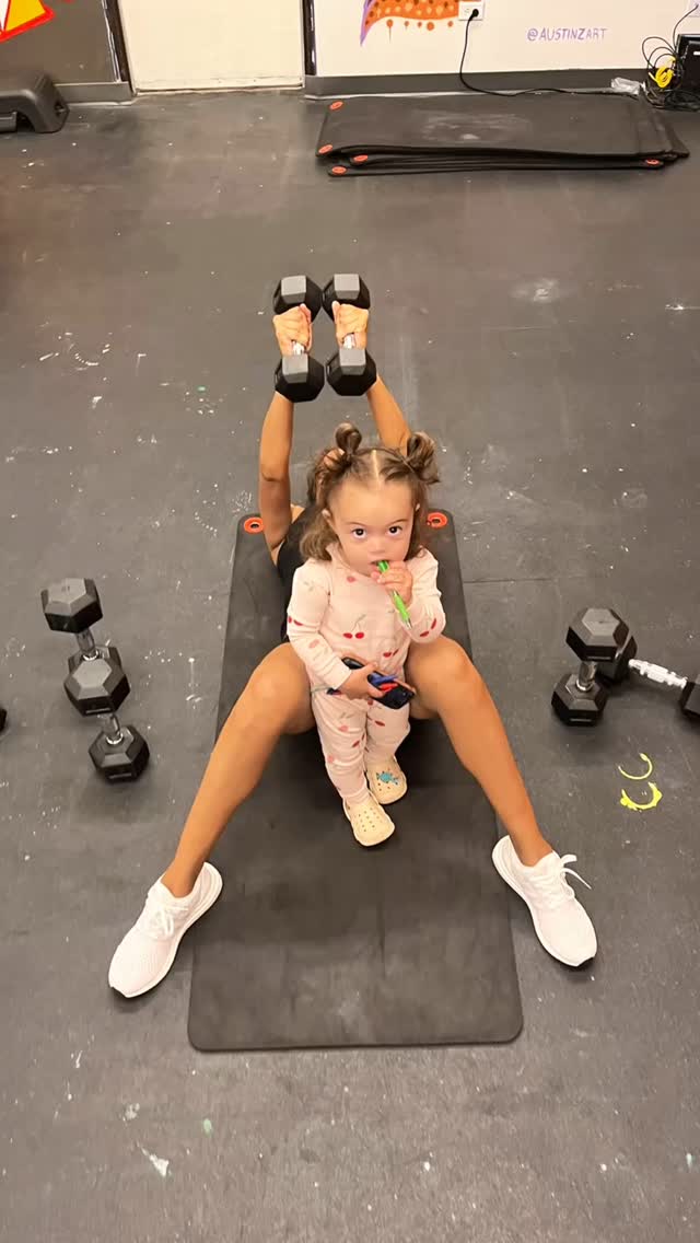 As a single mama, meaning no financial or emotional support from her father, I couldn’t afford daycare, was on food stamps, and brought my daughter with me everywhere. I get it. But I don’t want you to keep putting your needs on the back burner. So bring your kiddos. Well make it work. You’re still allowed to show up for you. 😘