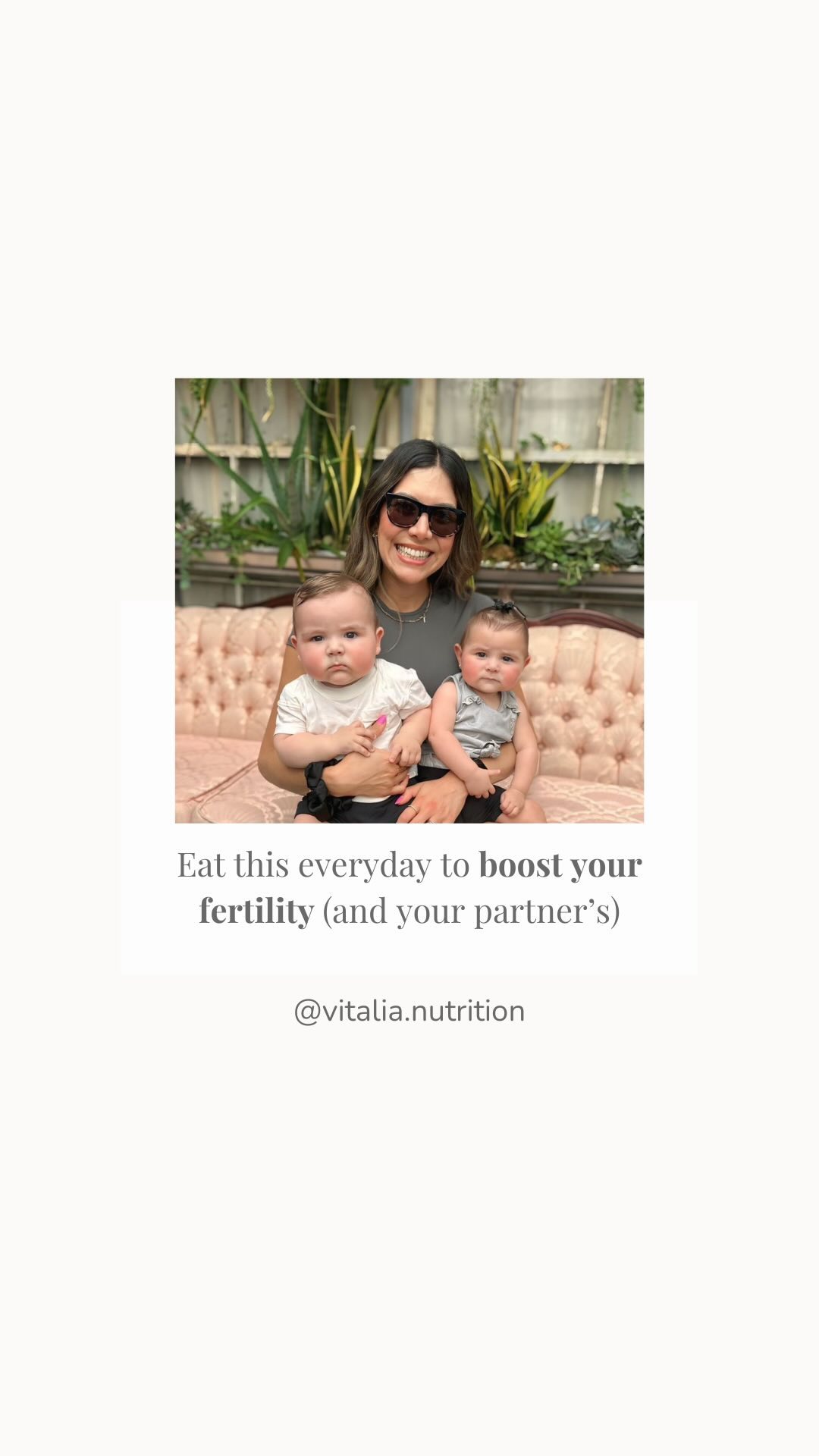 By eating this 👆🏼 everyday, you will support your and your partner’s fertility 🩷
#fertility #ivfjourney #hormonebalance #hormonehealth #cyclesyncing #hormonesupport #momlife #momblogger