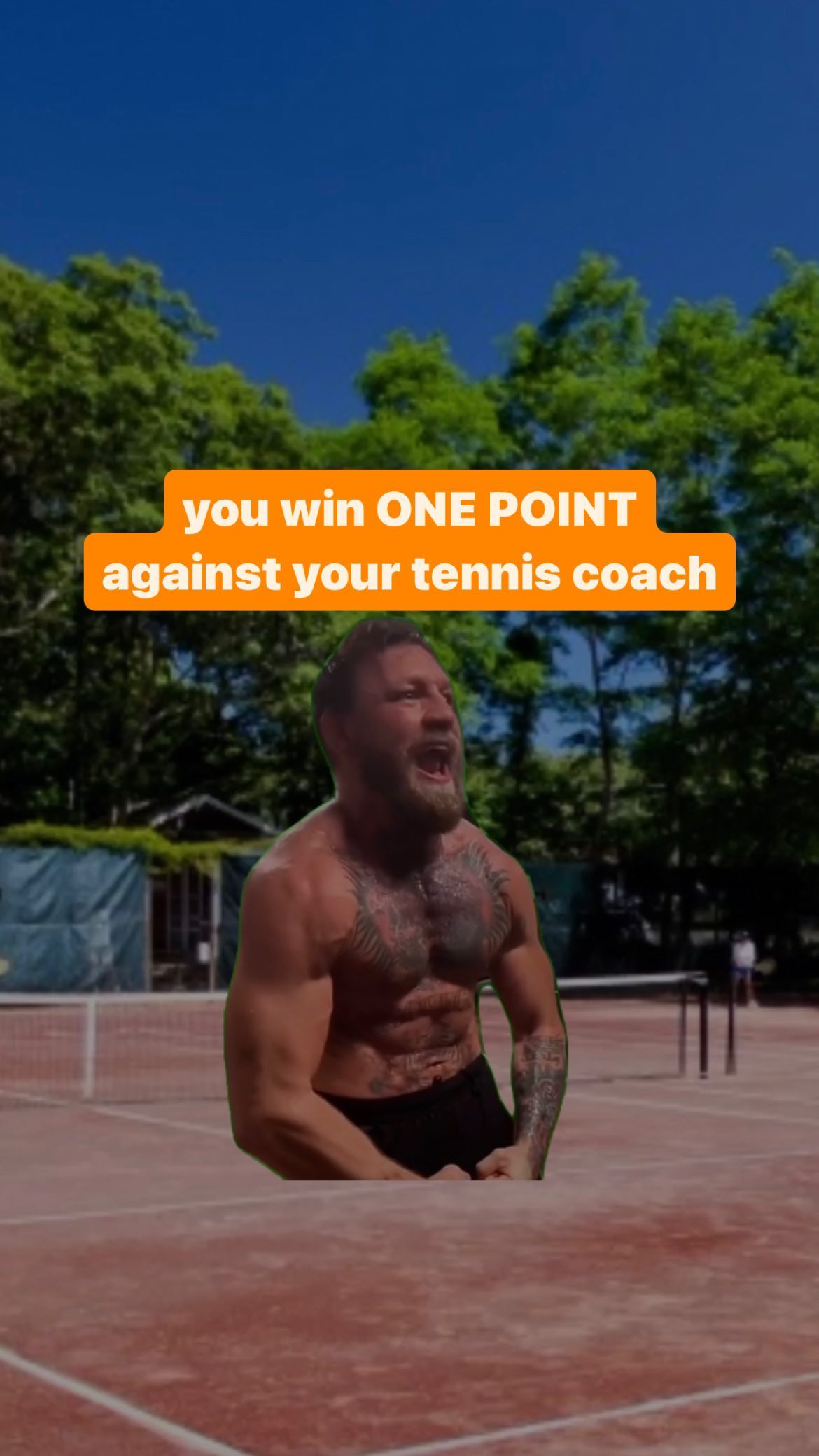 I’m the coach from now on 💪🔥
#tenniscoach #tennisplayer #tenniscamp #tennislesson #peaktennisinternational #tennislife