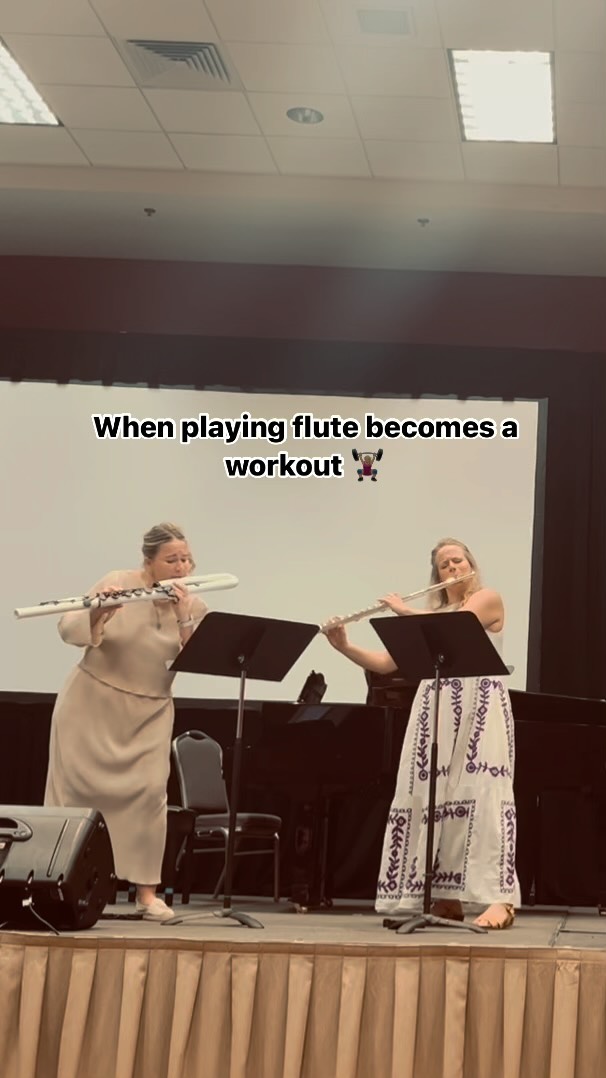 And that’s a wrap for my @nfaflute convention experience this year!
Special thanks to @kellywatsonflutist and @a.work.man @flutistryboston for bringing us together for this crazy piece for the bass and alto flutes by @marcosbalter 🌊
It was lovely to see so many friends and colleagues and to visit such a nice city of San Antonio 🤠🌶️
See you next year, NFA!
#flute #flutes #bassflute #altoflute #newmusic #nfa2024sanantonio #flutistry #artists #flutist #flutistsofinstagram