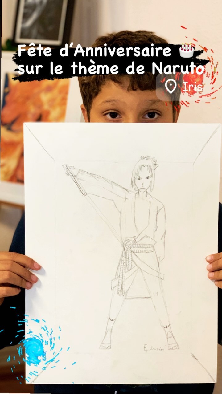 #naruto #narutodrawing #itachiuchiha #dessinmanga #manga #anniversaireenfant #atelieranniversaire