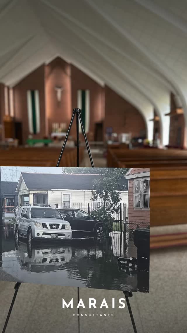Check out the highlights from our first community meeting for the Upper Ninth Ward Community Flood Mitigation project. A huge thank you to the 85 residents who came out and shared their stories. We are using this street-level flooding information to inform the accuracy of our neighborhood-wide drainage model.
This project is a community-led collaboration with Bunny Friend Neighborhood Association, @waterwisegulfsouth , and @resilient_nola with support of subconsultants @freesenichols , @danabrownassociates , and Gandolfo Kuhn.
.
#greeninfrastructure #streetflooding #communitymeeting #drainage #upperninthward