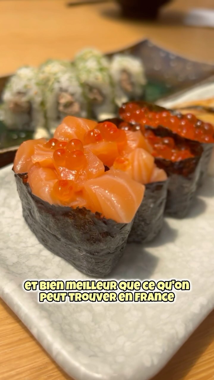 Des sushis excellent rapport qualité prix en #malaisie c’est à @sushizanmaimalaysia évidemment ! #sushi #japon #sashimi