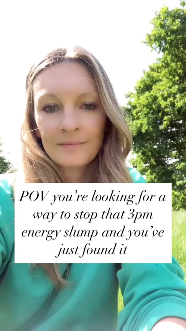 If you are hitting a massive crash in energy most afternoons and ‘needing’ caffeine or sugar to get you through the rest of the day then it’s your body signalling to you that something is up.
You may have a “healthy” diet but are you sustaining yourself for your day properly?
You could have a sensitivity to certain foods which you are unaware of which is zapping your energy.
These things can easily be fixed given the right knowledge and techniques to fuel yourself properly.
This is especially important if you are in perimenopause or wanting to prepare your body for conception in the later years.
DM the word ENERGY and I’ll send you my free guide on increasing your energy levels
#perimenopausehealth #fertilityhealthmatters #hormonehealth #hormonehealthcoach