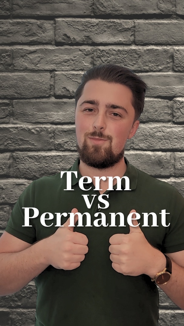 Term vs. Permanent Life Insurance 📅🔒💡
Term (a.k.a. Temporary) Life Insurance ⏳💸
Offers a high amount of coverage at a lower cost for a set period (known as the term). When the term ends, it will generally renew at a higher cost, and eventually expire. You can choose to renew it, convert to permanent insurance for lifelong coverage, or cancel it (if you don’t need it anymore).
Permanent Life Insurance 🔒💼
Lifelong coverage with no expiration, and it can build cash value over time (depending on the type). Permanent options, like whole life and universal life, offer both protection and an opportunity for cash value growth over the long-term. 🌱💡
Want to know what’s right for you? Our advisors are here to help you explore your options and see what’s best for your unique situation. Reach out today! 📞