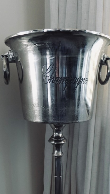 I know it’s extra, but so am I!!! This champagne bucket is the ultimate holiday hosting essential! It was so easy to assemble, beautifully sturdy, and a little larger than expected—but that just means more room for champagne! 🍾
When we’re not using it for parties, it doubles as stylish wine storage to free up some extra counter space. I love the antique vibes that it adds to our dining room.🍷
Drop a comment with your favorite wine or bubbly for the season—I’d love to know! 🥂
.
.
.
.
.
.
.
.
.
.
.
.
.
.
.
#homedecor #holiday #holidaydecor #hosting #hostess #diningroom #diningroomdecor #diningtable #wine #winelover #winestorage #winelovers #champagne #champagnebucket #homesweethome #interiordesign #blog #blogger #bloggers #blogging #holidays #christmas #thanksgiving #partydecorations #amazonfinds #vintage #vintagevibes #antique #antiques