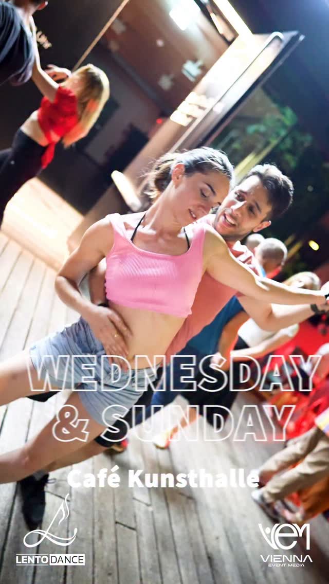⭐️ LENTO OUTDOOR SOCIALS ⭐️
🗓️ EVERY WEDNESDAY & SUNDAY
📍 Café Kunsthalle am Karlsplatz - Treitlstraße 2, 1040 Wien
🎶 Bachata 100%
💰 Entrance Fee: €6
Mark your calendars and see you there! 🤍