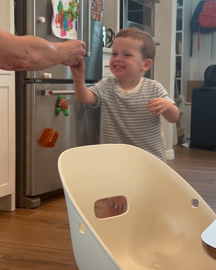 Even though @bhacker59 is having surgery tomorrow to get rid of any remaining cancer the chemotherapy didn’t conquer he wanted to do an episode of Healthy Baking with Brad. @beccacoppola asked us to make Monster Crunchies healthier. We thought we nailed it but we needed an important person’s opinion, our grandson. We got a thumbs up so we knew we had success. Video will drop Wednesday. We love recreating recipes to make them healthier. Keep sending them. Thanks for all your texts and good wishes. Brad has shown great strength and resilience thru this entire journey and we all couldn’t be prouder. #mensbreastcancer #mensbreastcancerawarness #grandsons #monstercrunchies #healthybakingwithbrad #healthierdesserts #braincoach