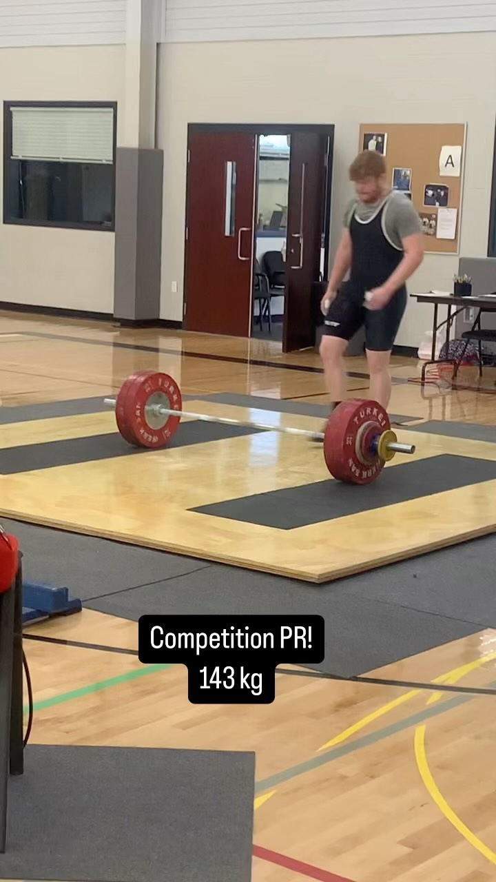 Posting highlights that were caught from the competition in St. Joe this weekend! I’ve been lifting and coaching at competitions in St. Joe for over 20 years now, and Dennis Snethen and his crew always do a great job at hosting meets.
Here is Grant Fristo with a big competition personal record in the clean and jerk. He’s been putting in the work! Awesome lifting Fristo!
.
.
#weightlifting #kansascity #stjoe #olympiclifting #usaweightlifting #personalrecord #progress #champion #beastmode #usaw #leessummit
