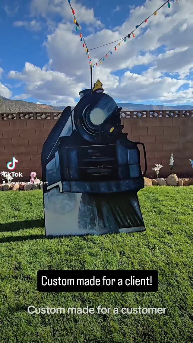 Made this awesome Polar Express Locomotive for a customer off etsy! 6ft tall & 4ft wide! Working on the Believe Golden Ticket next!
Let me know if you have something you want made or check out my etsy shop! https://www.etsy.com/shop/OverallCreations2213
Her granddaughter is going to love his!
#polarexpress #locomotive #tomhanks #goldenticket #believe #christmas #yarddecorations #woodworking #woodcrafts #fyp #yardsigns #yardcutouts #custommade #holidaydecor #homedecor #holidaylights #holidaycountdown #holidayseason #yardart #tistheseason #etsy #etsyshop #christmastiktok #christmasdecorations #christmasdecor #christmasdecorating
