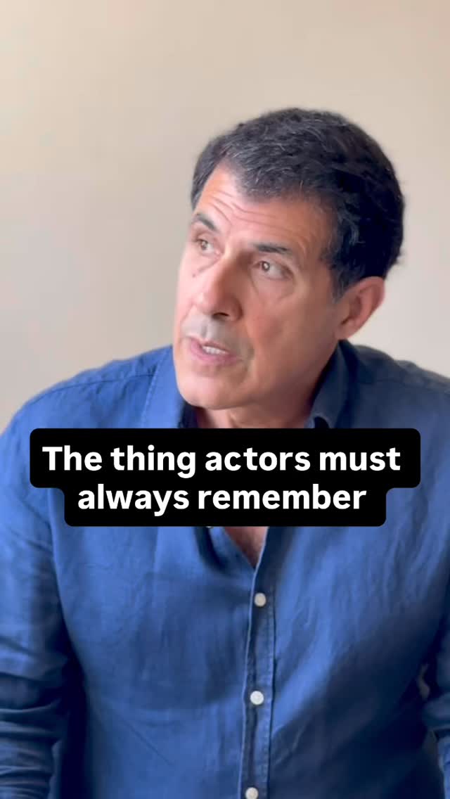 It’s a great rule. Try not to break it. #reallifeactor #jeffseymour #actingcoach