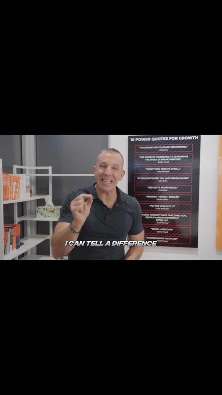 This is what separates the winners from the losers.
It’s the difference between consistent upward momentum vs. habitual failure.
Gino Wickman says, “Put the love into it.”
If you want to stand out....
If you want to break through....
If you want to make a massive difference....
If you want to add the most value....
PUT THE LOVE INTO IT.
#successlovesdiscipline #ValueDriven #LoveWhatYouDo #MotivationDaily #Breakthrough