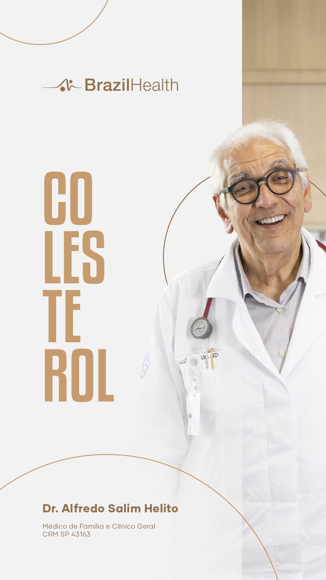 O que é colesterol e como ele afeta nossa saúde?
O Dr. Salim explica os três tipos de colesterol – o HDL, LDL e VLDL – e como cada um deles impacta o nosso corpo.
Ele destaca a importância de cuidar do colesterol, especialmente para quem tem histórico familiar ou leva uma vida sedentária e com alimentação inadequada.
Não cuidar dos níveis de colesterol pode trazer sérios riscos à saúde, mas ele também compartilha dicas práticas para manter tudo em equilíbrio!
Assista ao vídeo completo e confira como cuidar melhor da sua saúde!
#Colesterol #SaudeDoCoracao #Prevencao #VidaSaudavel #DoutorSalim #BrazilHealth
Dr. Alfredo Salim
Médico de Família e Clínico Geral
CRM SP 43163