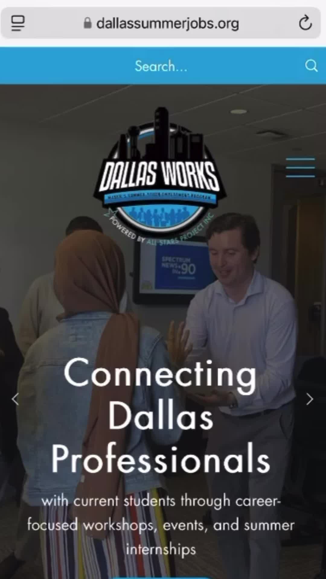 We’re so thrilled to announce the launch of our newest website – Dallas Works powered by All Stars Project Inc.! Dallas Works is a comprehensive youth development program that provides young people with life-changing workforce readiness experiences. We were thrilled to work with such an inspiring and impressive organization to completely revamp their website with modern design, thoughtful architecture, and clear communication. We can’t wait to see all the young people that will benefit from this program!
#dallas #job #design #website #launch