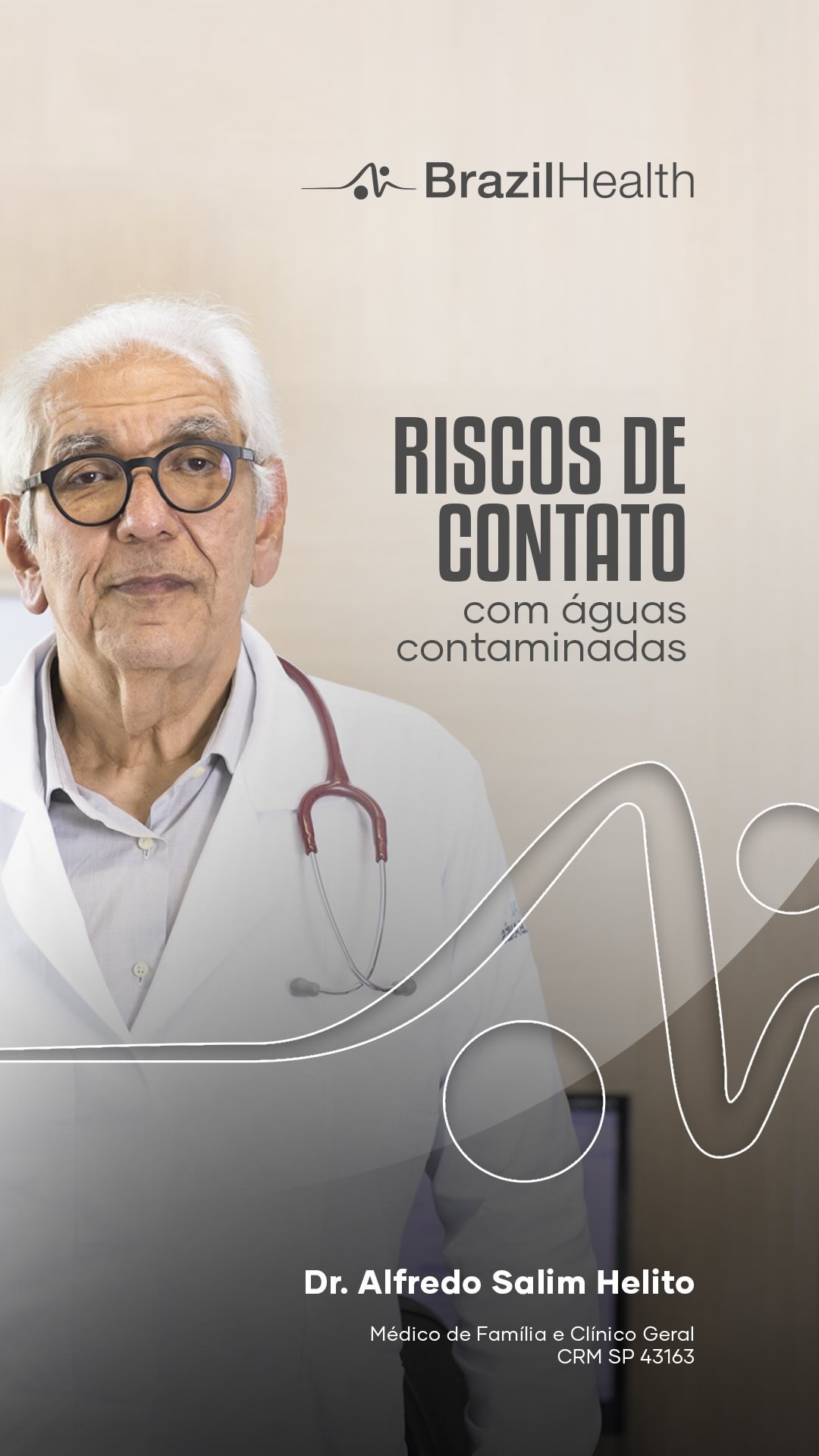 Atenção ao risco de contato com águas contaminadas!
O contato com águas contaminadas pode trazer sérios riscos à saúde. Doenças como hepatite, salmonelose, conjuntivite, leptospirose e outras infecções são comuns nessas situações.
É essencial saber identificar os sintomas e procurar atendimento médico ao primeiro sinal de problemas.
📍 Exemplos recentes, como as enchentes no Rio Grande do Sul e o contato com o Rio Sena, palco das Olimpíadas de 2024, nos alertam para os perigos do contato com águas contaminadas.
Dr. Salim alerta que os sintomas podem surgir até 30 dias após o contato, então é importante ficar atento a qualquer sintoma!
Assista ao vídeo completo para entender melhor os riscos e como se proteger.
Dr. Alfredo Salim
Médico de Família e Clínico Geral
CRM SP 43163
#aguascontaminadas #saude #cuidadoscomasaude #prevencao #enfermidades #doencastransmitidas #hepatite #leptospirose #salmonelose #conjuntivite
