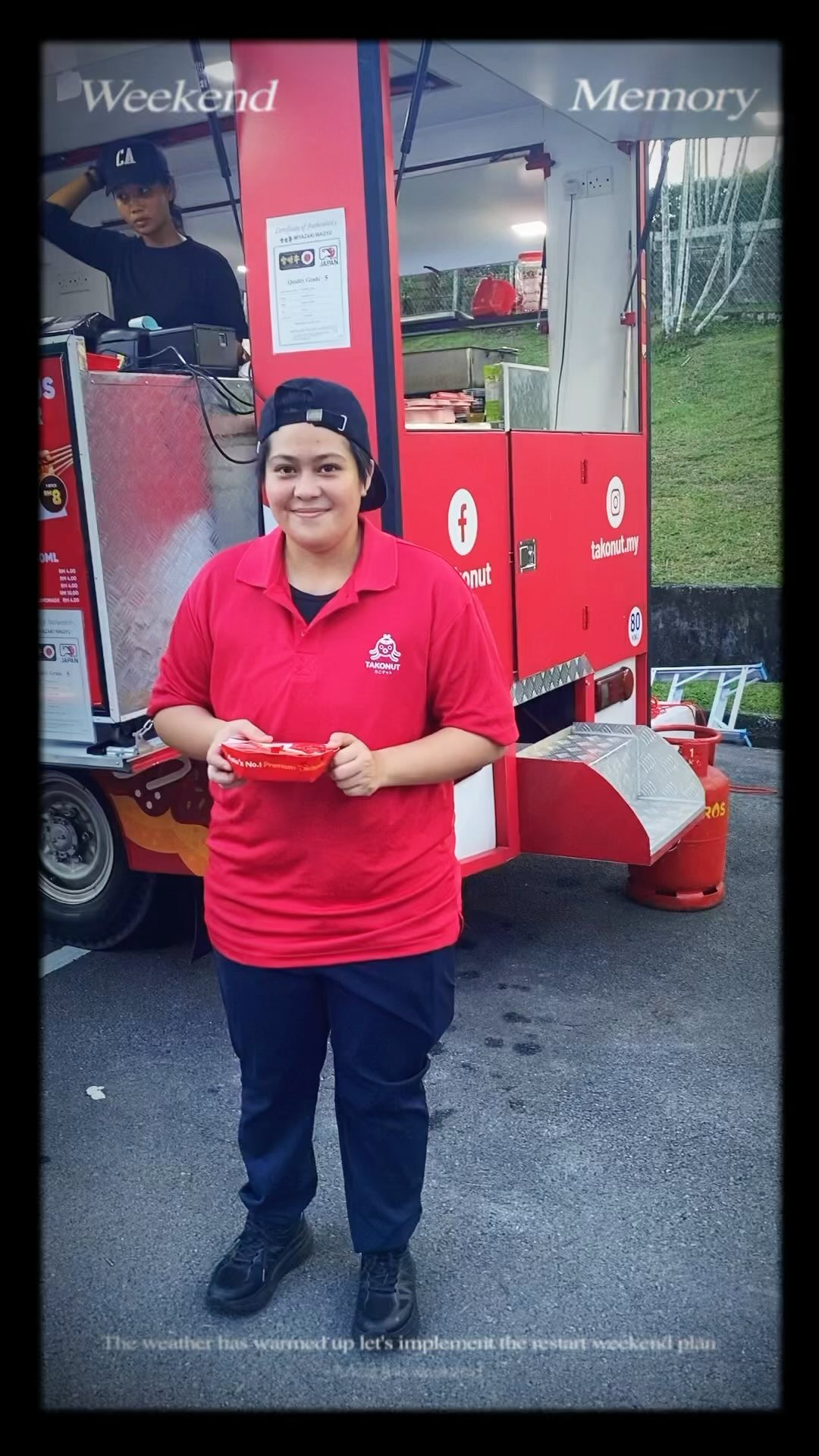 Enjoy Your Weekend #Takonut #TakonutFoodTruck #Takoyaki #Kuching