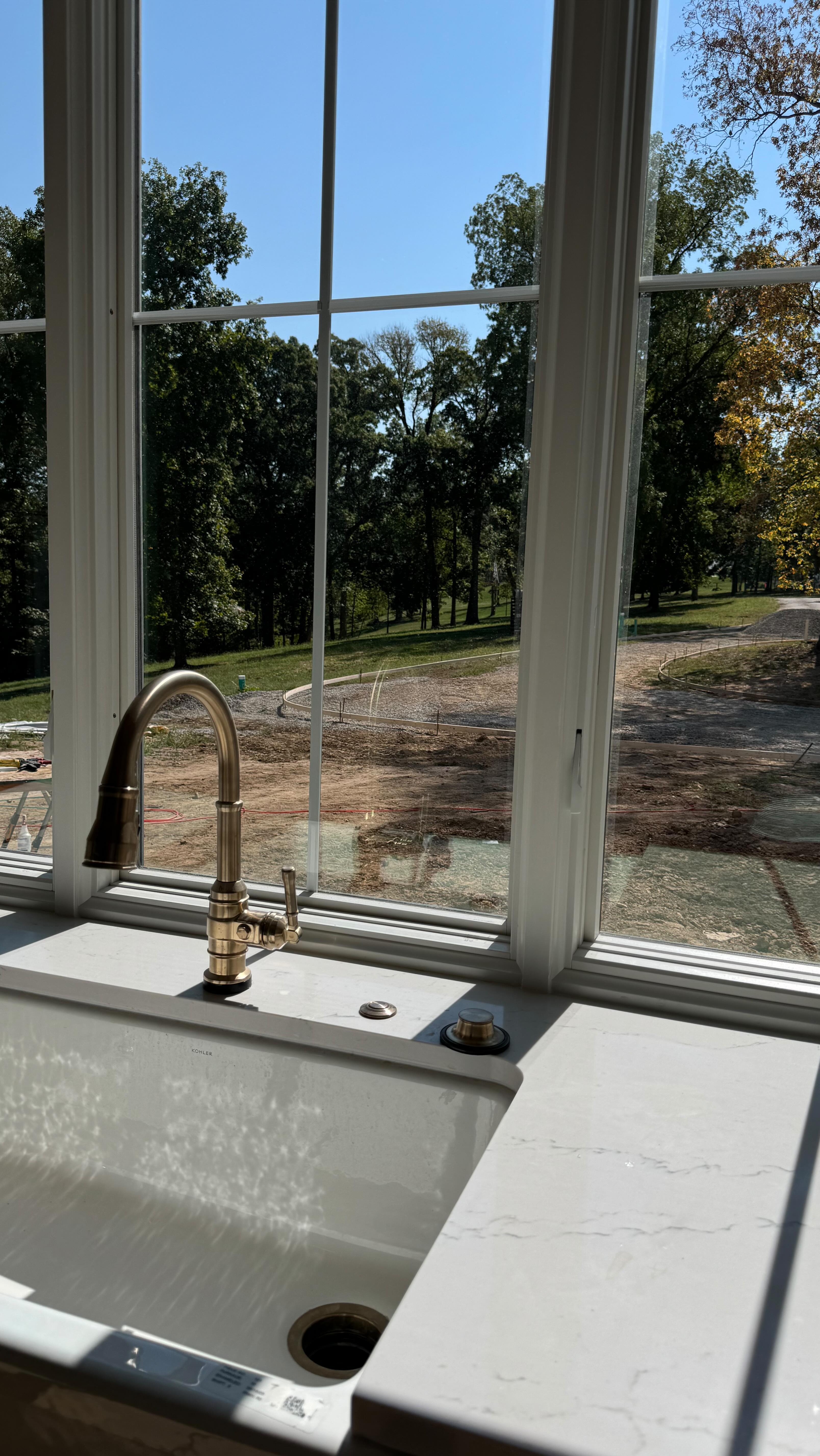 What a beautiful day for a job site visit! And a special shout out to all of the trades that plan and build these beautiful homes rain or shine! JE Design Group has enjoyed working with our amazing clients on this home and the excitement is intensifying as we are almost to move in day! As you can see they are prepping the driveway for pouring!!! Moving trucks will be soon! Stay tuned for the furnishing and styling photos!!!
#customhome
#farmhouse
#interiordesign
#homebuilding
#frontporch
#outdoorliving