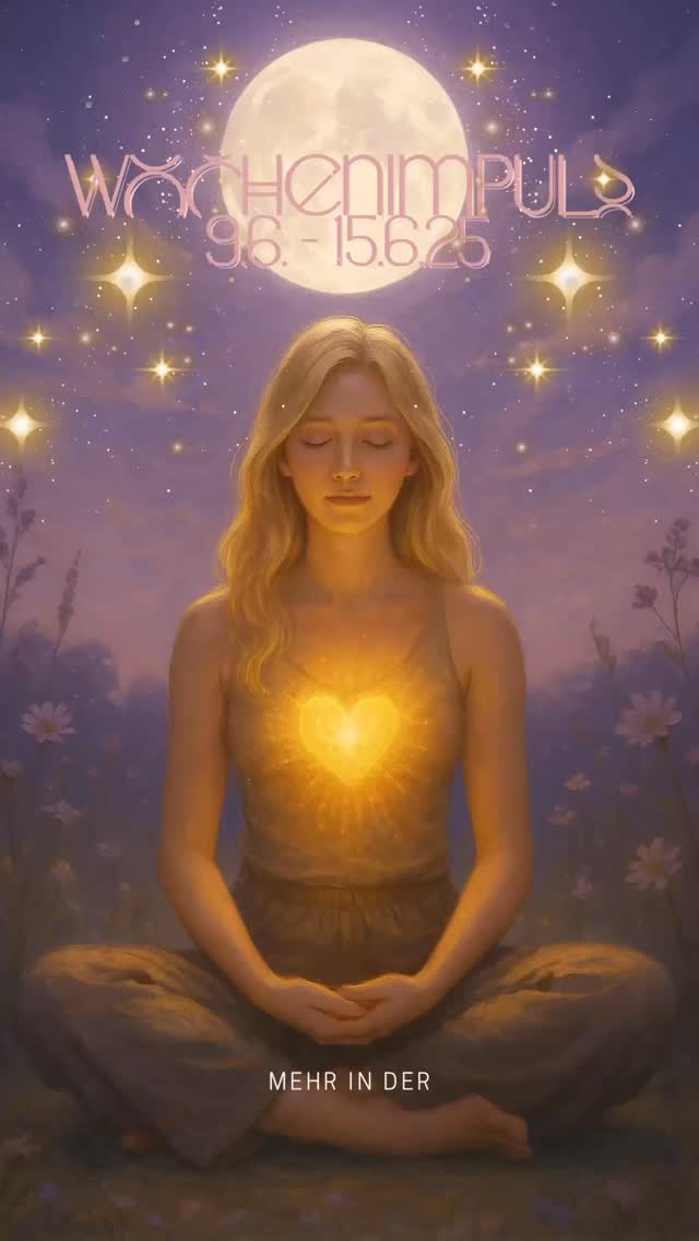 Wochenimpuls KW 24 (9.–15. Juni)
✨ Ich bin bereit, mein inneres Licht zu empfangen und auszustrahlen.
Diese Woche führt dich sanft zurück in dein Herz.
Nicht laut. Sondern tief. Wahr. Echt.
💗 Atme. Spüre dein Herz.
Und frage dich:
„Was in mir möchte jetzt gesehen und angenommen werden?“
🌿 Lass dich begleiten von:
Magnolie – für Selbstliebe & Rückverbindung
Wild Orange – für Freude & Leichtigkeit
🌙 Vollmond im Schützen – 11. Juni
Der tiefste seit 18 Jahren.
Er lädt dich ein, alte Enge loszulassen – und in deine Weite zu treten.
Jetzt ist die Zeit, um deine Wahrheit zu leben.
🔑 Gene Key 25: Universal Love
„Die Tiefe deiner Liebe beginnt mit der Sanftheit zu dir selbst.“
—
💫 Speichere dir diesen Impuls.
💌 Teile ihn mit deinem Herzensmenschen.
🌕 Und erinnere dich: Dein Licht wirkt – immer.
#wochenimpuls #astrologie #selbstheilung #heilung #lichtarbeiter #gesundheit #vollmondritual #vollmond #vibes #veganworld #doterra #wahrheit #kinesiologie #reiki #transformation #selbstliebe #achtsamkeit