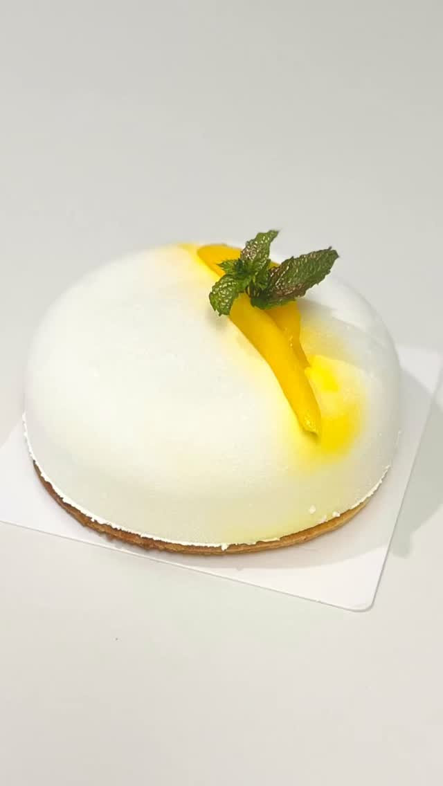 Enjoy tropical vibes 🌞 in every bite with this Mango Passion fruit yoghurt chocolate mousse cake. Order via webshop link in bio #mango #mangopassionfruit #moussecake #summervibes☀️ #lovepastry #patisserie #coffeetime #cocktailhour #tasteofsummer #thehaguefoodie #denhaageten #lekkereten #gebak #pastrypassion #lovepatisserie #healthyindulgence #healthysweets