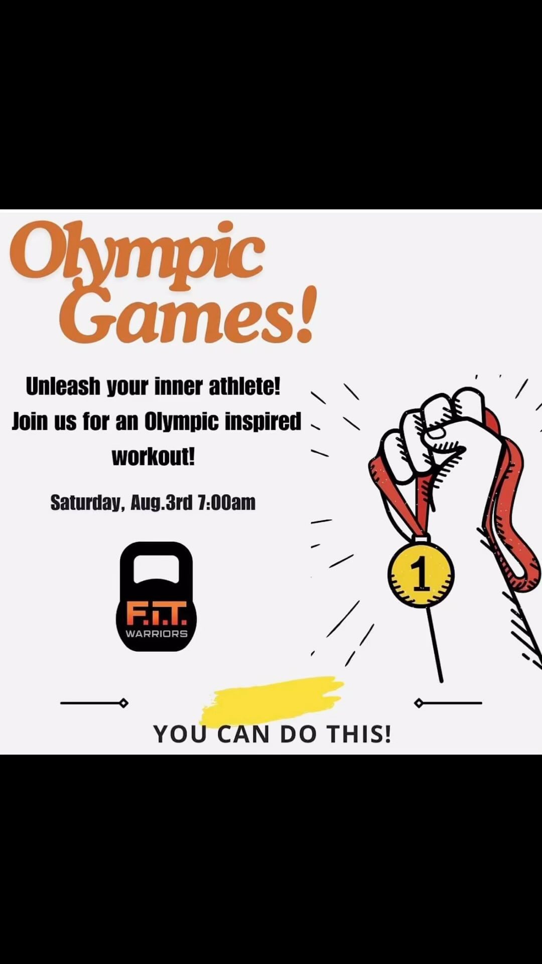Great job to everyone who participated in the Olympic Games!
#fitness #fitnessjourney #fitnessaddict #fitnesslifestyle #fitnessphysique #fitnesslife #nutrition #macros #dothefknwork #dudethatlifts #strengthtraining #ryourogue #fit #fitnessphoto #fitnessinspiration #gym #gymmotivation #gymworkouts #fullbodyworkout #workout #workinprogress #workoutmotivation #musclegrowth #muscle #positivewinergy #personaltrainer #nutritioncoach #fitwarriorsvisalia #olympicgames2024