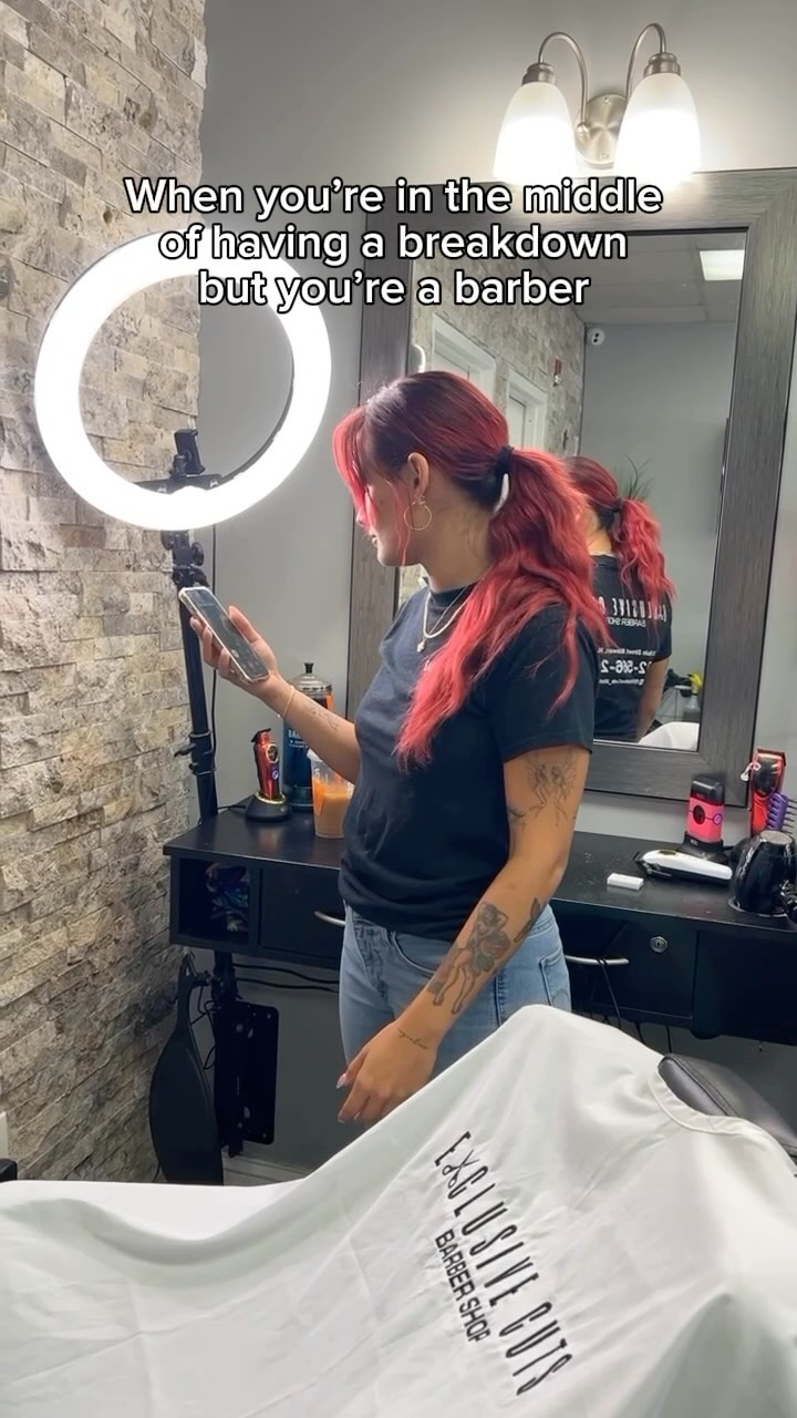 Clients always make us feel better so get in our chair!😉