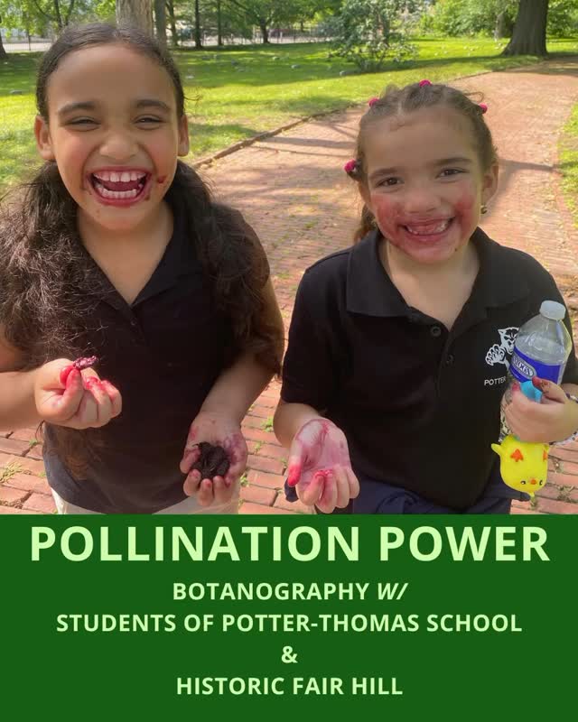 Botanography teamed up with @historic_fh and Potter-Thomas School and introduced pollinators, pollinator plants, and pollination to students of Potter-Thomas School. Students observed biology of plant reproduction and pollinators in action at Historic Fair Hill’s pollinator garden and drew stories about pollinators. Check out student stories in Botanography’s Pollinator Power trading card HIVE at www.botanography.net. Thank you teachers and Fair Hill for your friendship!