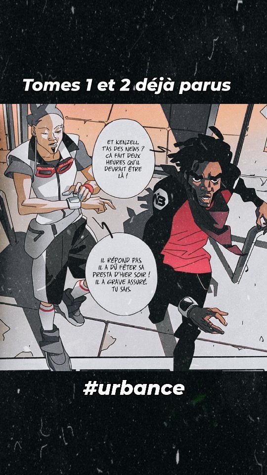 Les tomes 1 et 2 d'Urbance sont maintenant dispos en librairie, bonne lecture et bon vendredi! @ankama_editions @urbancetv #urbance #mangafr #mangafrancais #artoninstagram #comics #comics #mangas #bd #urbancemanga #art #trailer #tgif