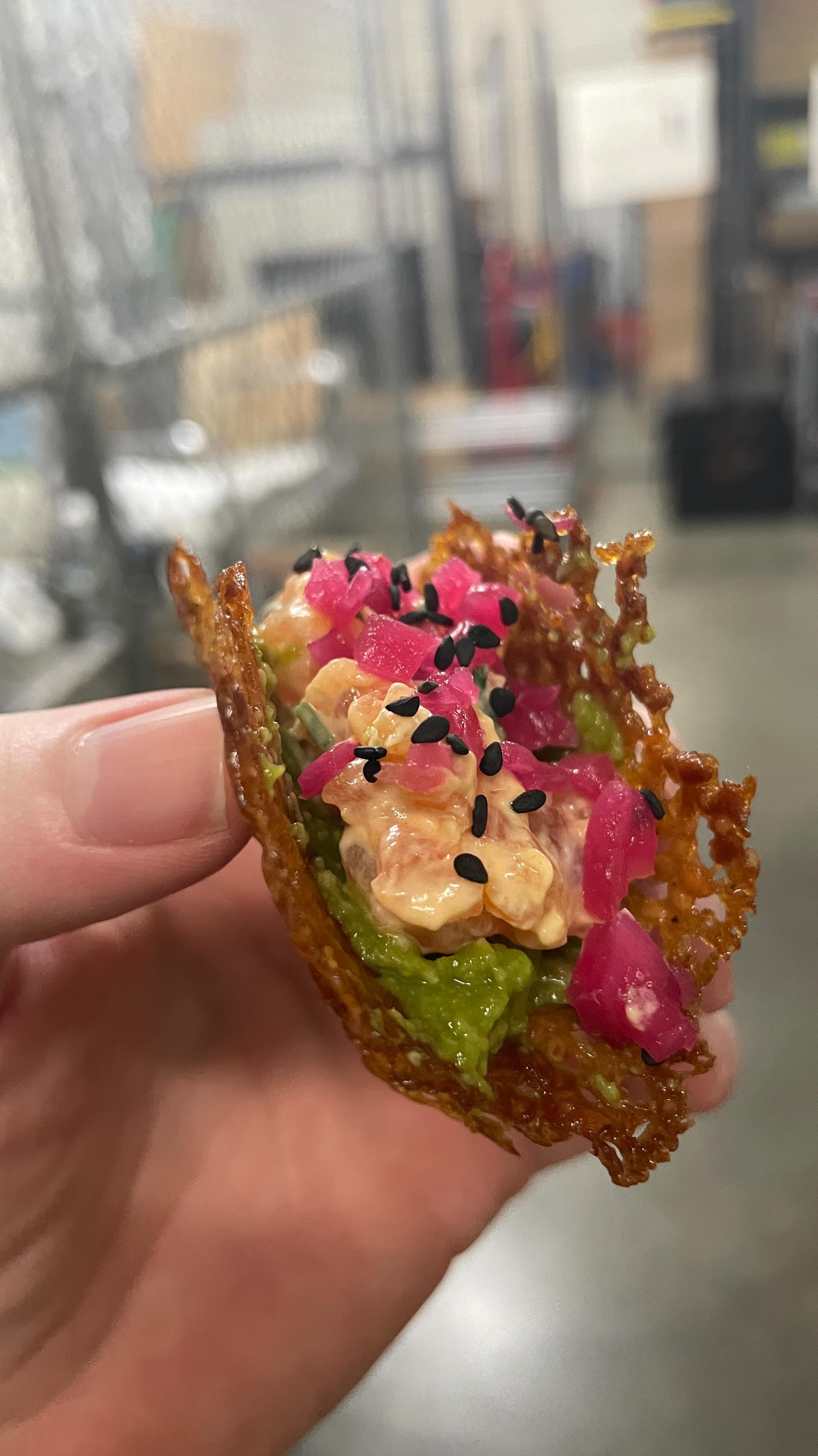 @stockbarreltx You did it again. Phenomenal happy hour passed apps - every single one!
#corporatecatering #stockandbarreldallas #appetizers #dallascatering